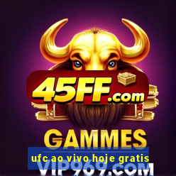 ufc ao vivo hoje gratis